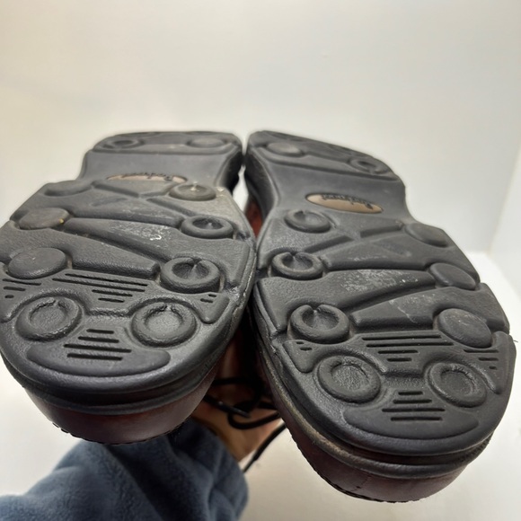 Men's Rockport Eureka Brown Leather Walking Shoes K71201 (Size 9.5) - Picture 9 of 12